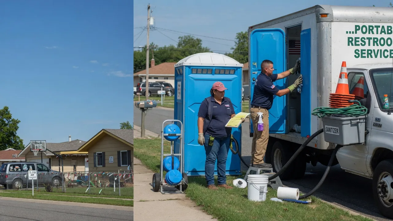 Portable Toilet Rental in Ferris, TX near me
